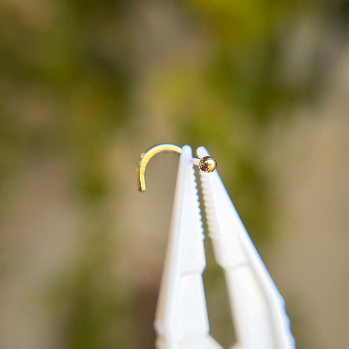 Corkscrew - Gold Bead