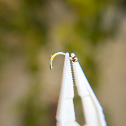 Corkscrew - Gold Bead