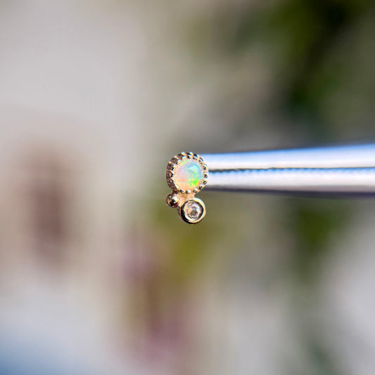 Twinette - Opal - Threadless End