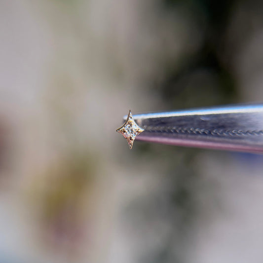 Ace of Gems Diamond - Diamond - Threadless End