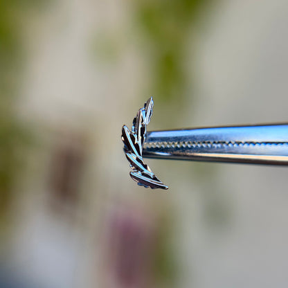 Laurel Pin - Titanium - Threadless End