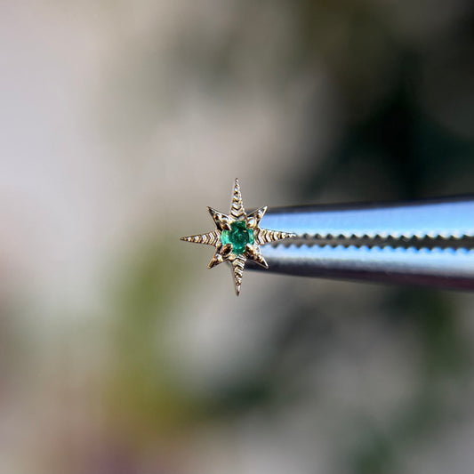 Elendres - Emerald - Threadless End