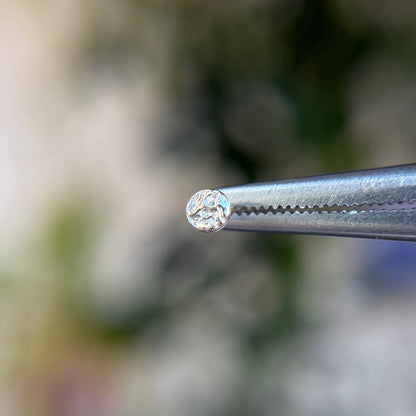 Hammered Disk - Threadless End