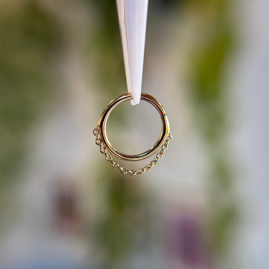 Thin Chain -Seam Ring