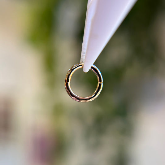 Textured Clicker Hoop