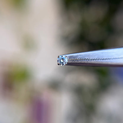 Titanium Prong Set Cubic Zirconia - Threadless End