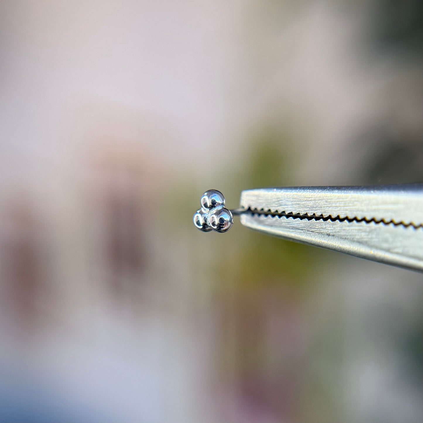 3 Bead Cluster - Threadless End