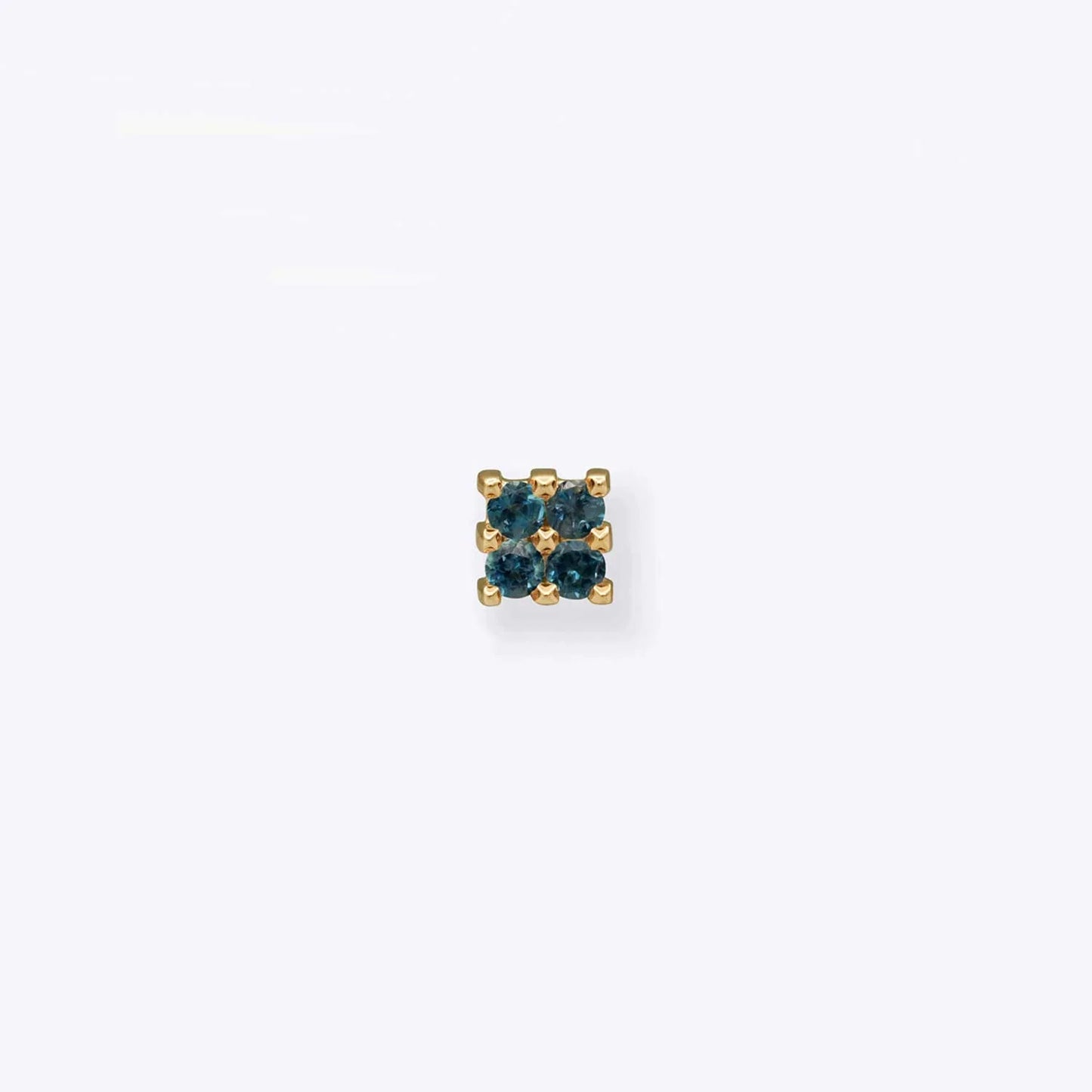 Argo - London Blue Topaz - Threadless End