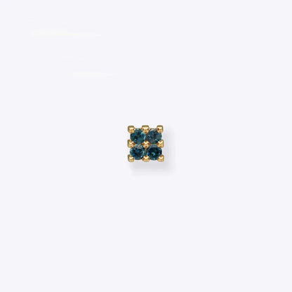 Argo - London Blue Topaz - Threadless End