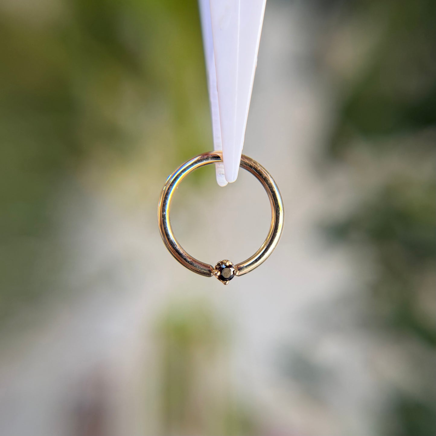 Fixed Ring with Classic Prong - Colored Gemstones