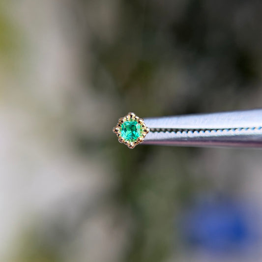 Melange Princess - Emerald - Threadless End