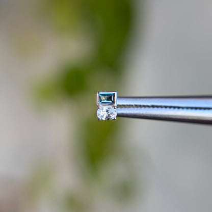 Wit - London Blue Topaz - Threadless End