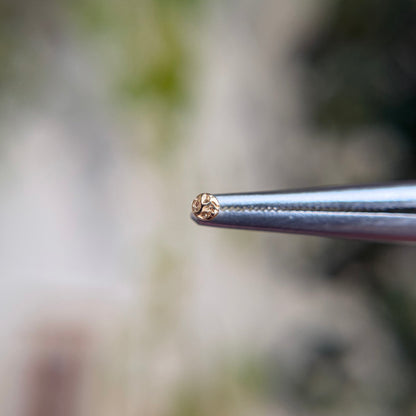 Hammered Disk - Threadless End