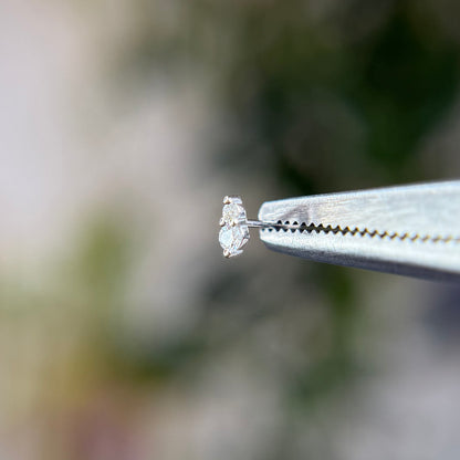 Prim - Genuine Diamond - Threadless End