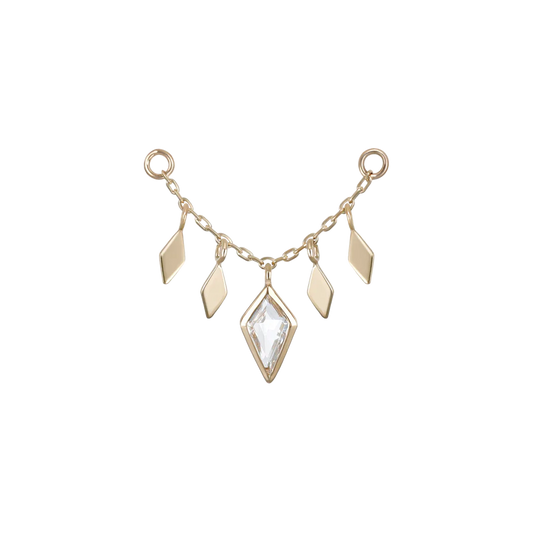 Patra - White Topaz - Chain