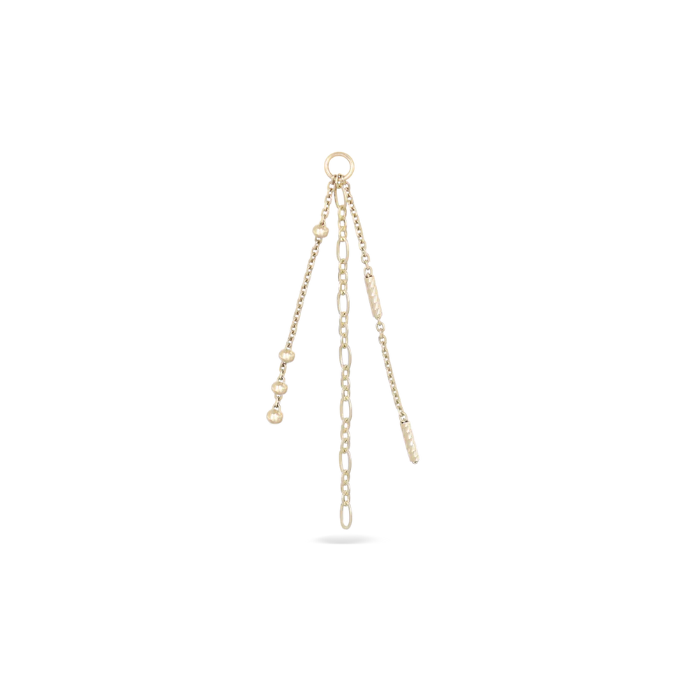 Coda - Triple Chain Charm | Beatti Jewelry – Bpyesworld