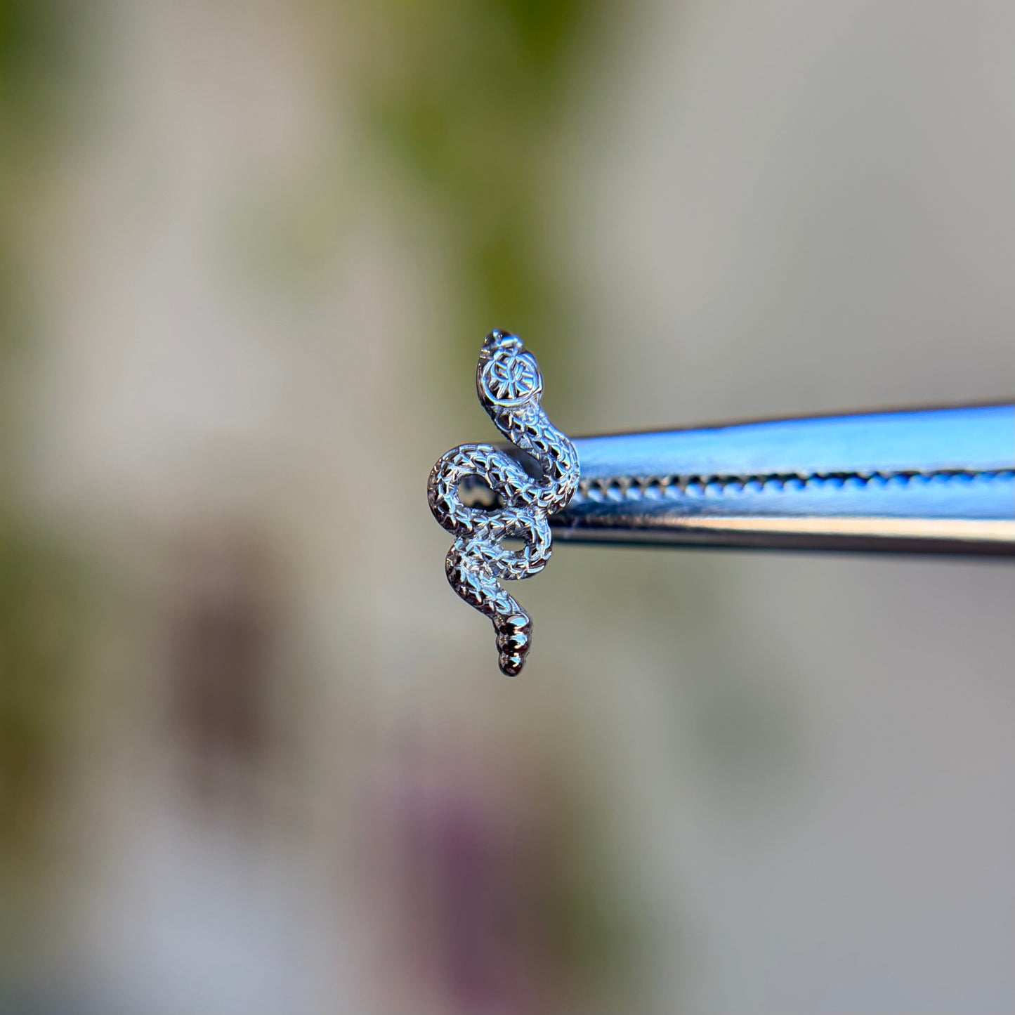 Slither Pin - Titanium - Threadless End