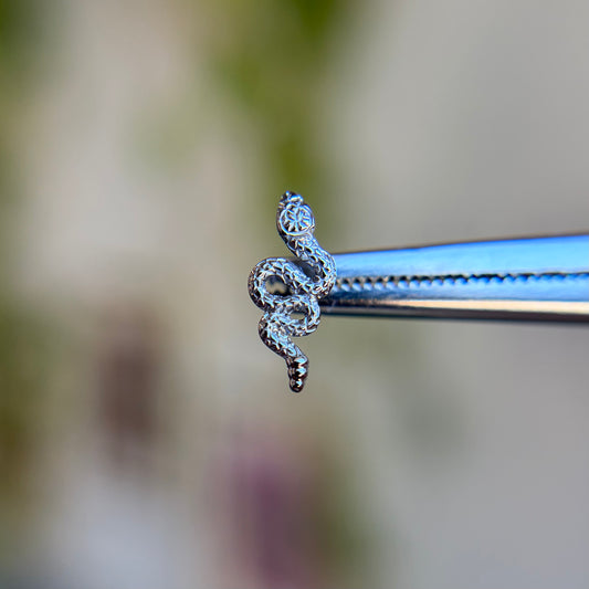 Slither Pin - Titanium - Threadless End