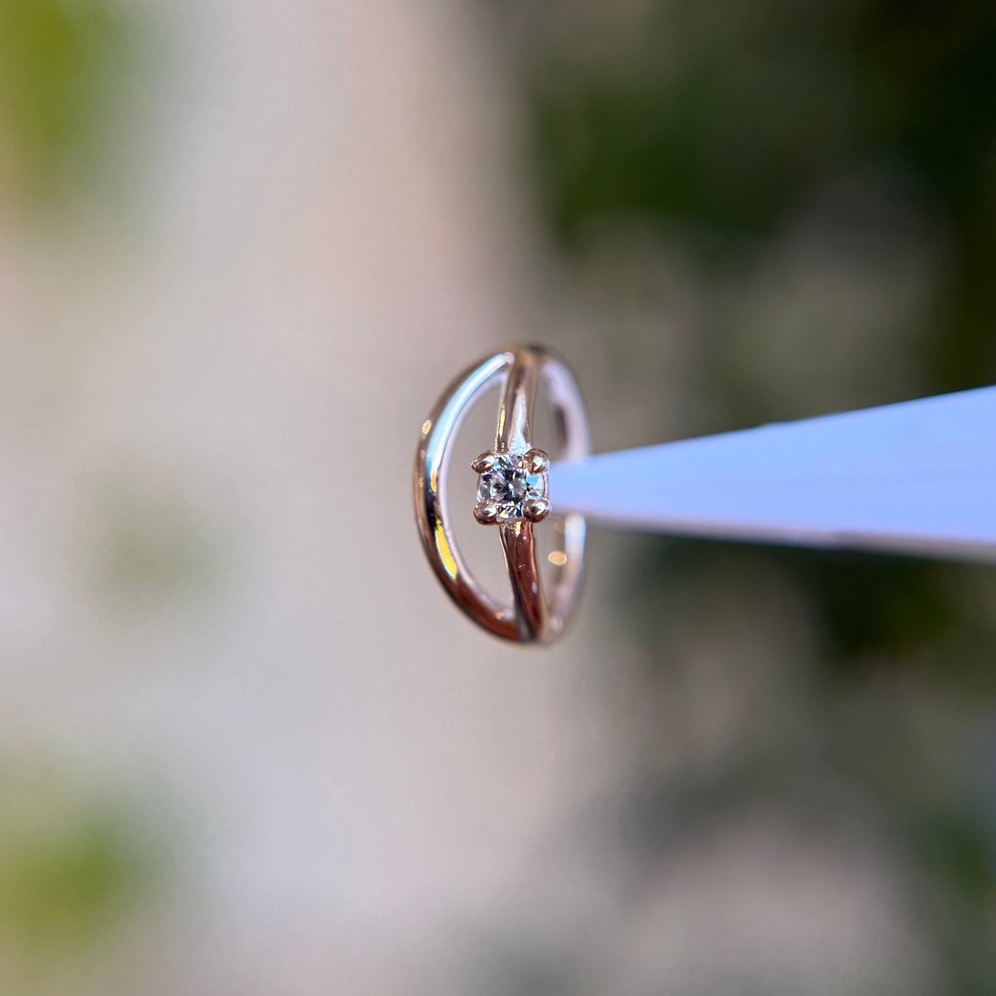 Double Seam Ring - Gemstone