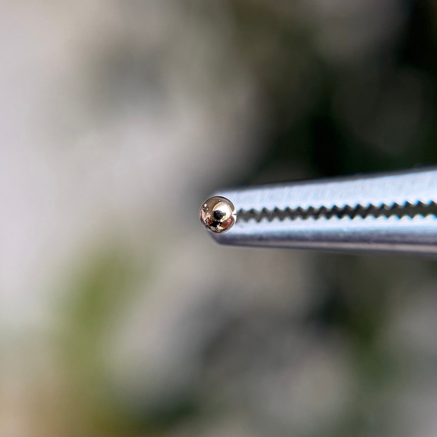 Gold Ball - Threadless End