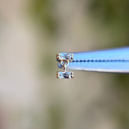 Tandem - Moissanite - Threadless End