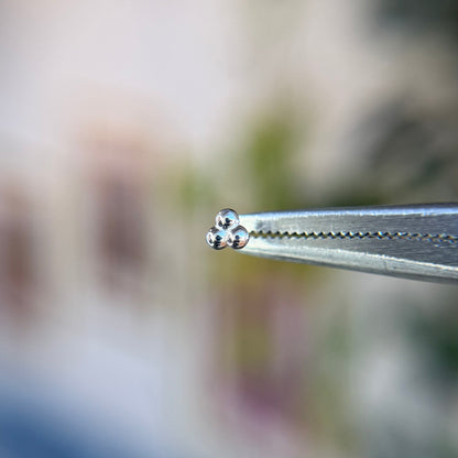 3 Bead Cluster - Threadless End