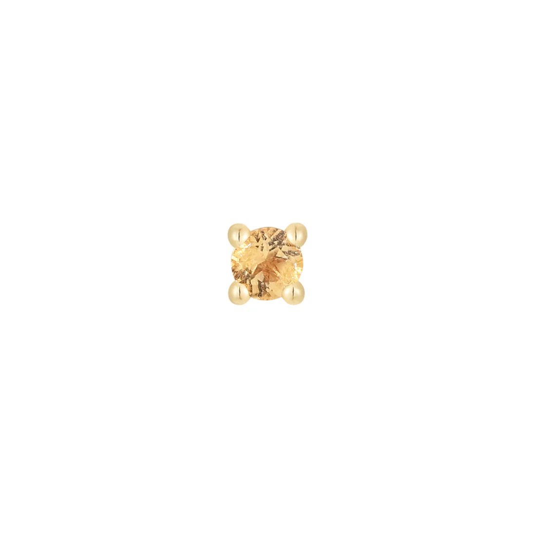 Citrine Prong - Threadless End-SQ1151223