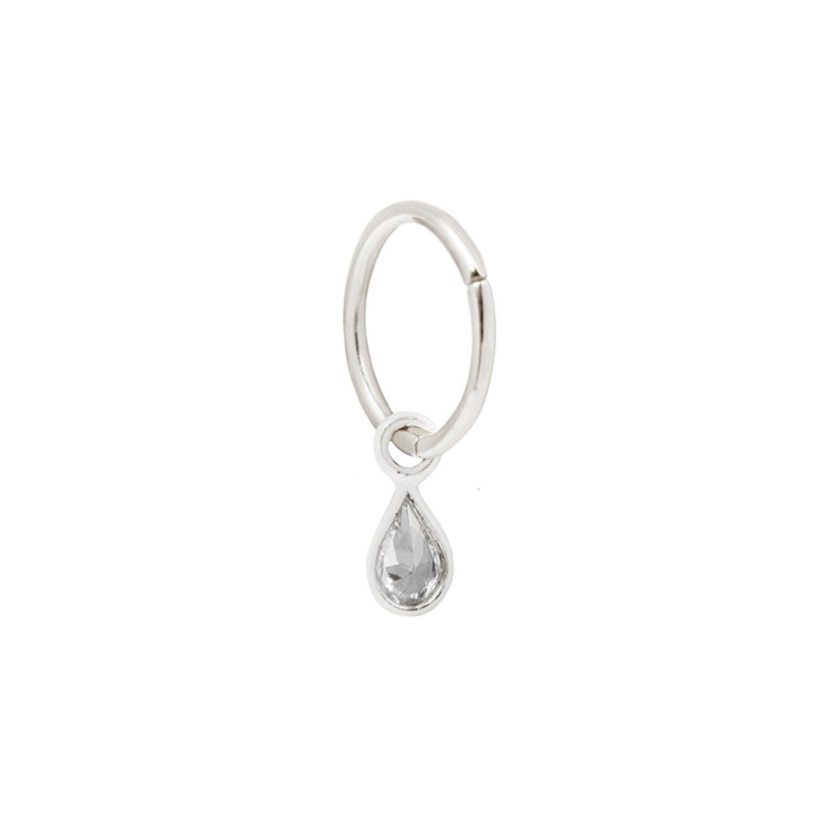 Concorde Teardrop - White Topaz - Charm-SQ9532355