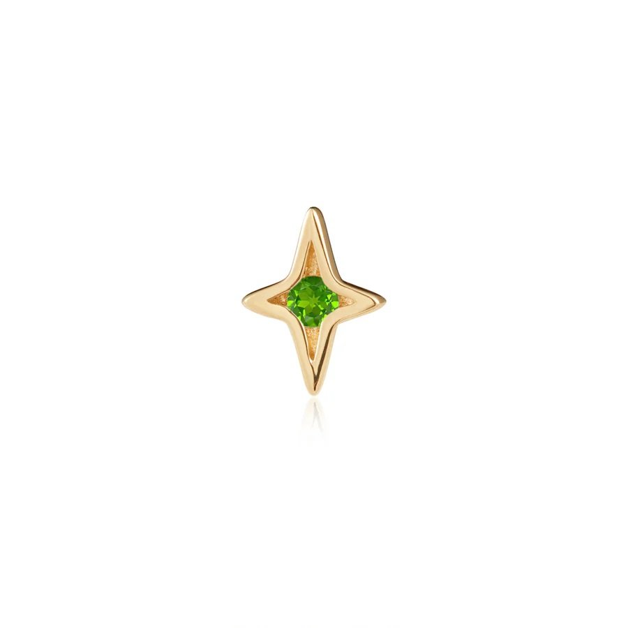 Divinity - Green Garnet - Threadless End-SQ7232014