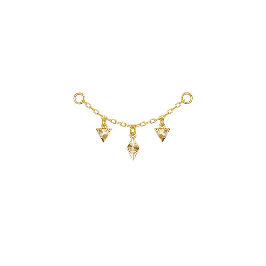 Dripping Ray Kite and Triangle - Chain