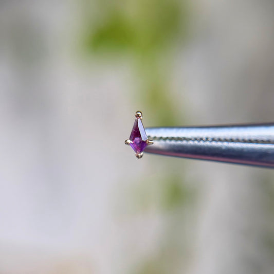 Mini Soho - Amethyst - Threadless End