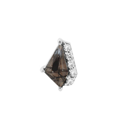 Elevate - Tourmalated Quartz - Threadless End-SQ0128587