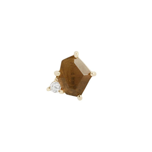 Elicit - Smoky Quartz - Threadless End-SQ0099933