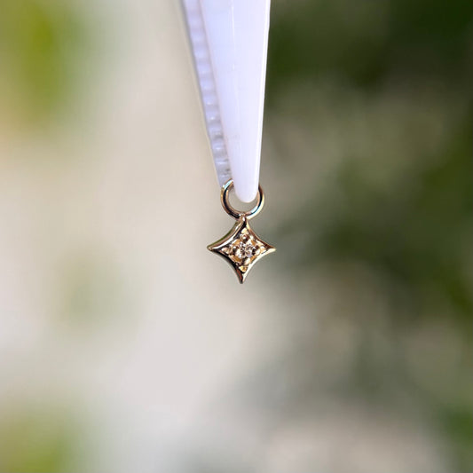 Zara - Diamond - Charm