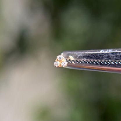 Primary Tryangle - Diamond - Threadless End