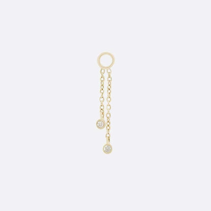 Gemmed Cascade 2 - Diamond - Charm-SQ1346802