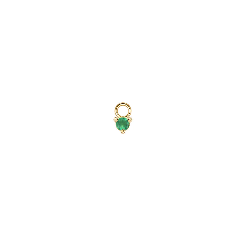 Gia - Green Chalcedony - Charm