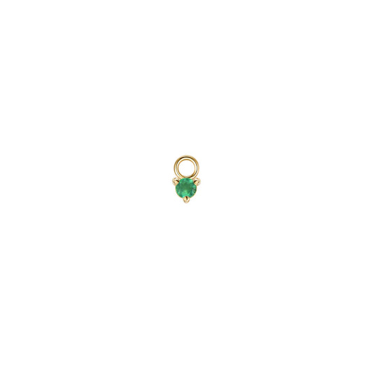 Gia - Green Chalcedony - Charm