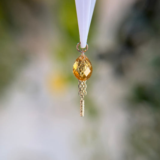 Nobel Tassel - Citrine - Charm