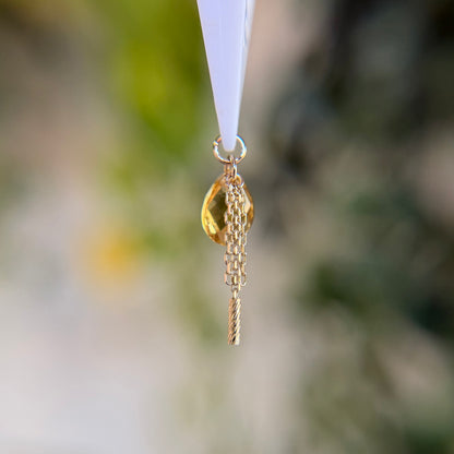 Nobel Tassel - Citrine - Charm