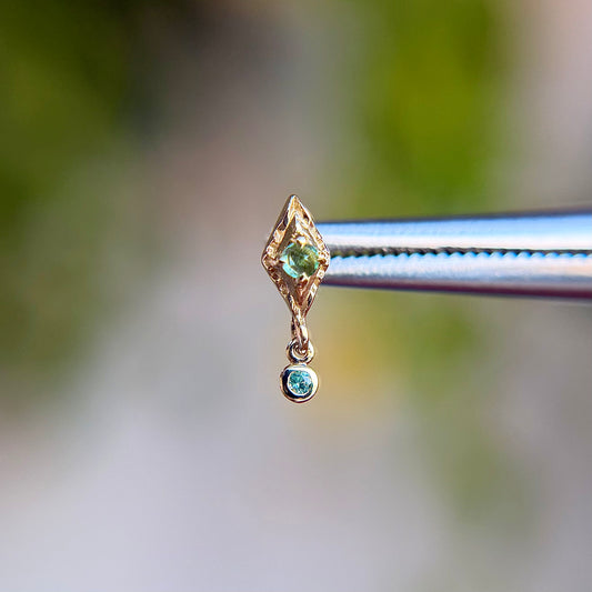 Dyna Drop - Emerald - Threadless End