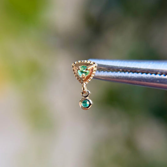 Hero Drop - Emerald - Threadless End