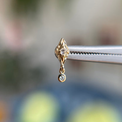 Dyna Drop - Diamond - Threadless End