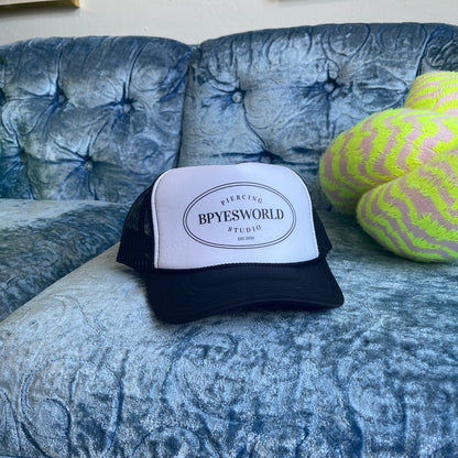 Bpyesworld Trucker Hat - Black
