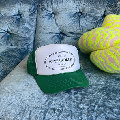Bpyesworld Trucker Hat - Green