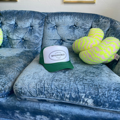 Bpyesworld Trucker Hat - Green
