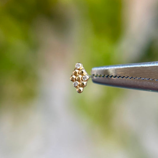 Little Secret x 9 - Diamond - Threadless End