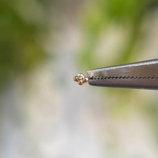 Little Secret x4 - Diamond - Threadless End