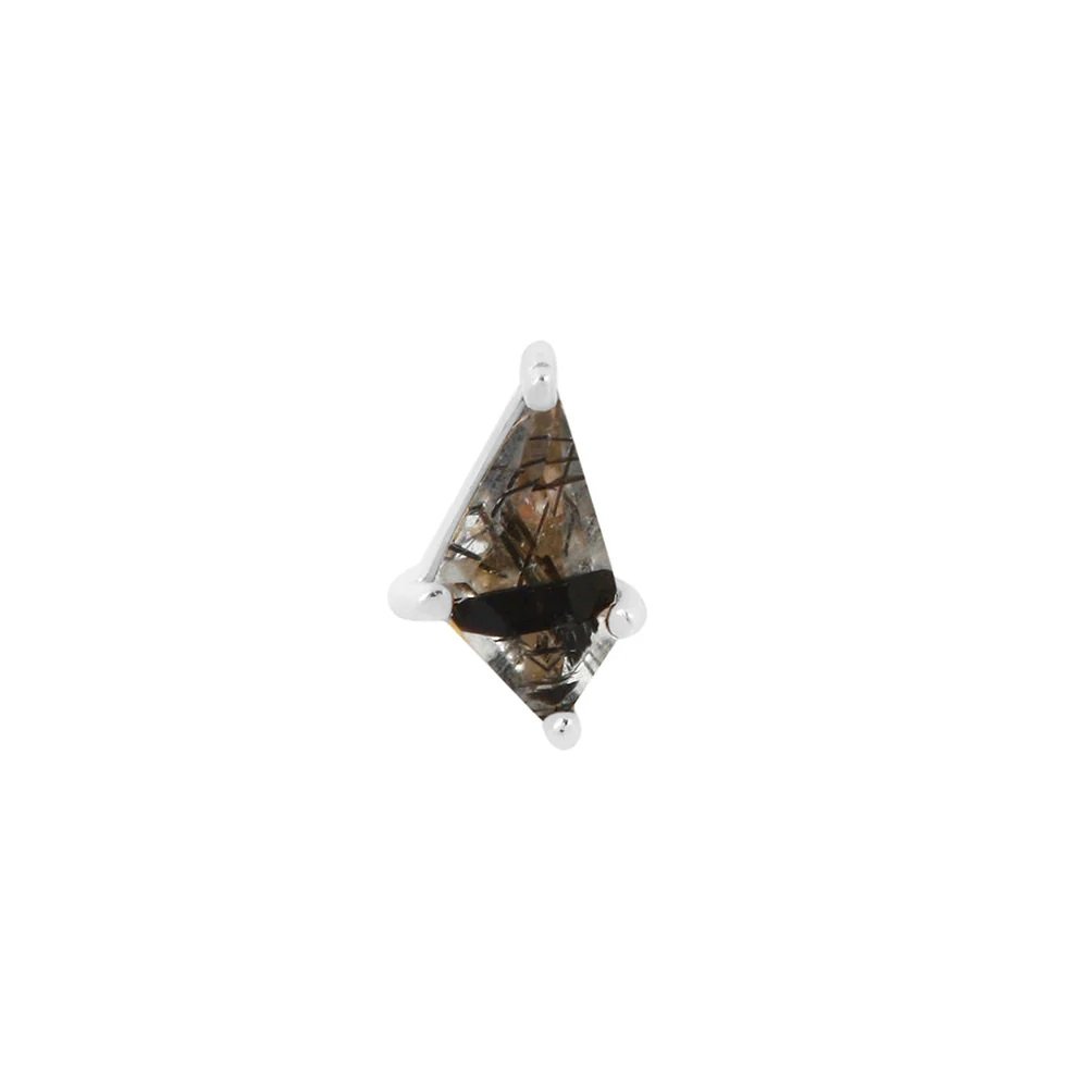 Limelight - Tourmalated Quartz - Threadless End-SQ6952564