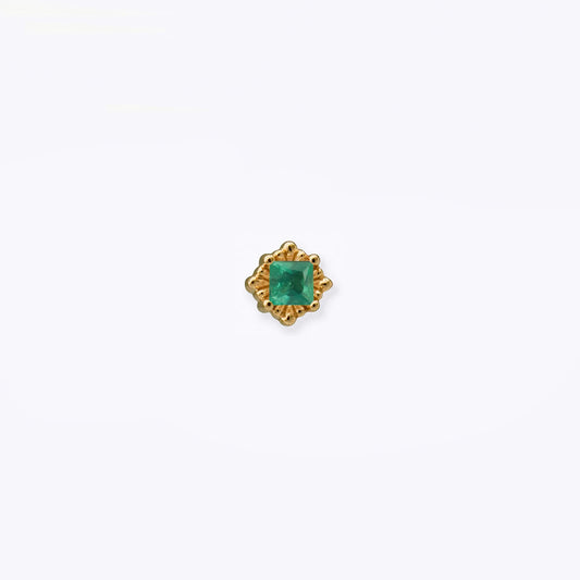 Melange Princess - Emerald - Threadless End